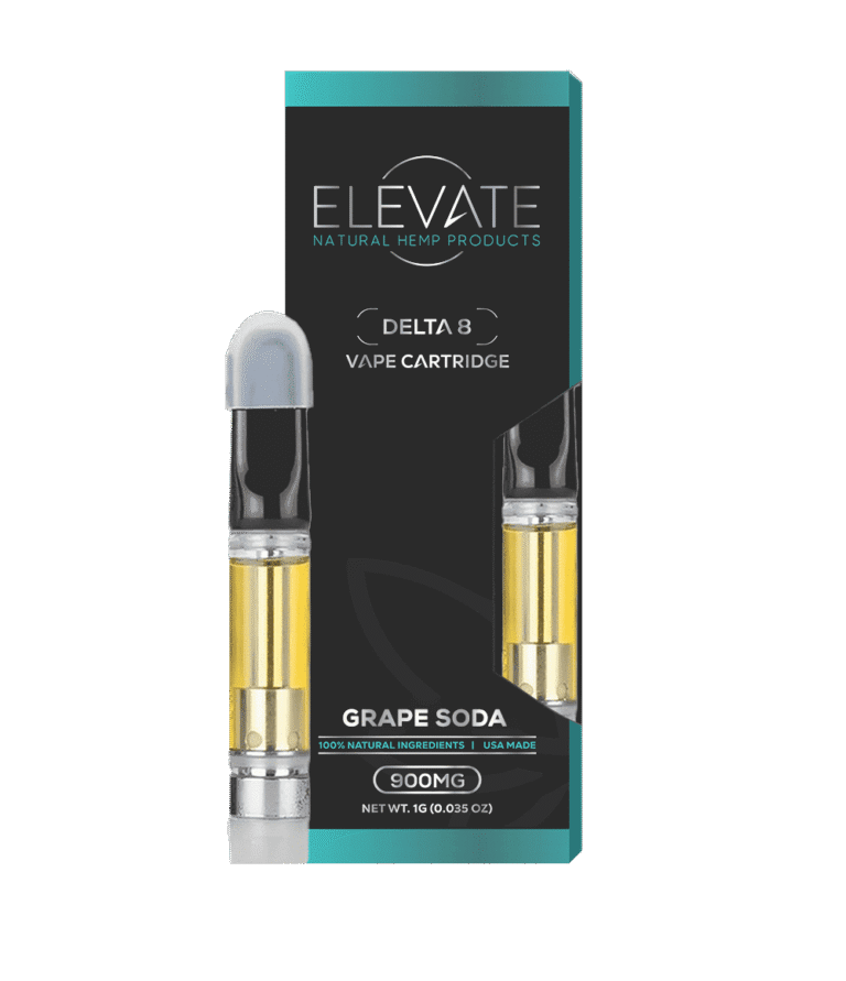 Grape Soda Delta 8 THC Vape Cartridge - Elevate
