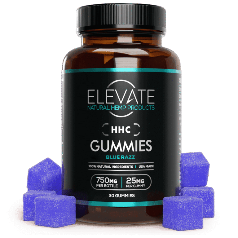 HHC Gummies - Blue Razz - Elevate