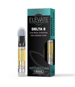 Live Resin Cartridge - Sativa - Ice Cream Cake - Elevate