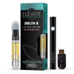 Live Resin Cartridge - Sativa - Ice Cream Cake - Elevate