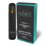Delta 8 Disposable Vape - Sour Diesel - Elevate