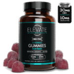 3:1 CBD THC Gummies Blue Razz - Elevate