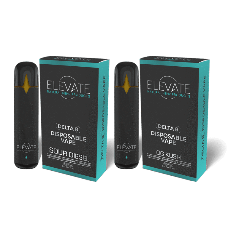 AM/PM Delta - 8 Disposable Bundle - Sour Diesel and OG Kush - Elevate