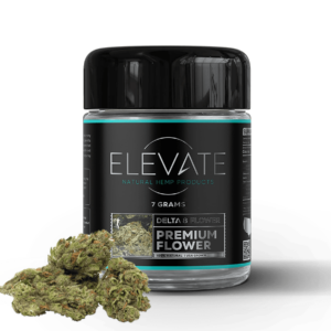 Delta 8 Premium Flower jar, 7 grams